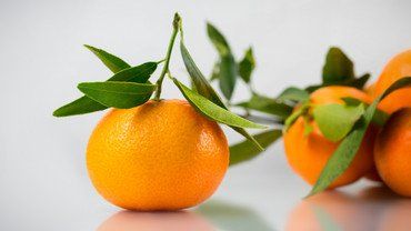 Power mit Orangen